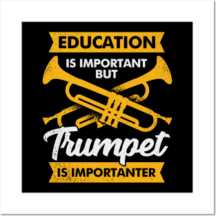 Funny Trumpet Player Trumpeter Gift Posters and Art